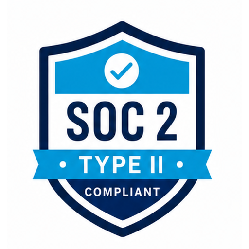 SOC 2 Type II compliant